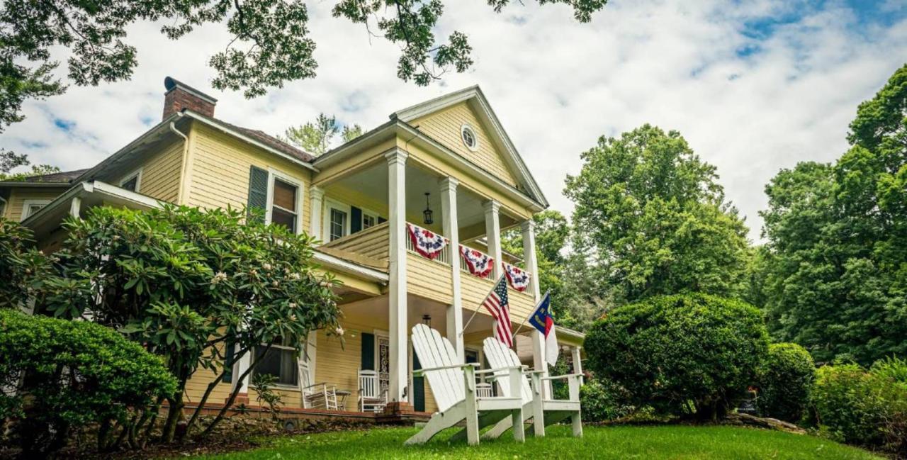 The Yellow House On Plott Creek Waynesville Eksteriør bilde